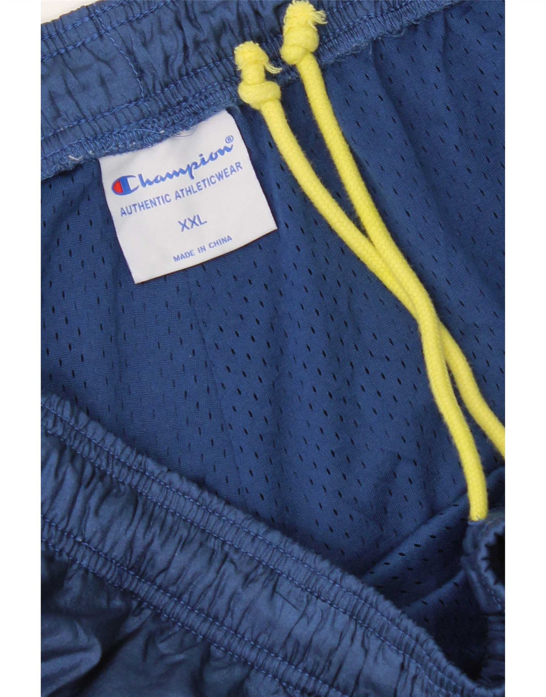 Shorts de natação masculino Champion 2XL azul marinho nylon