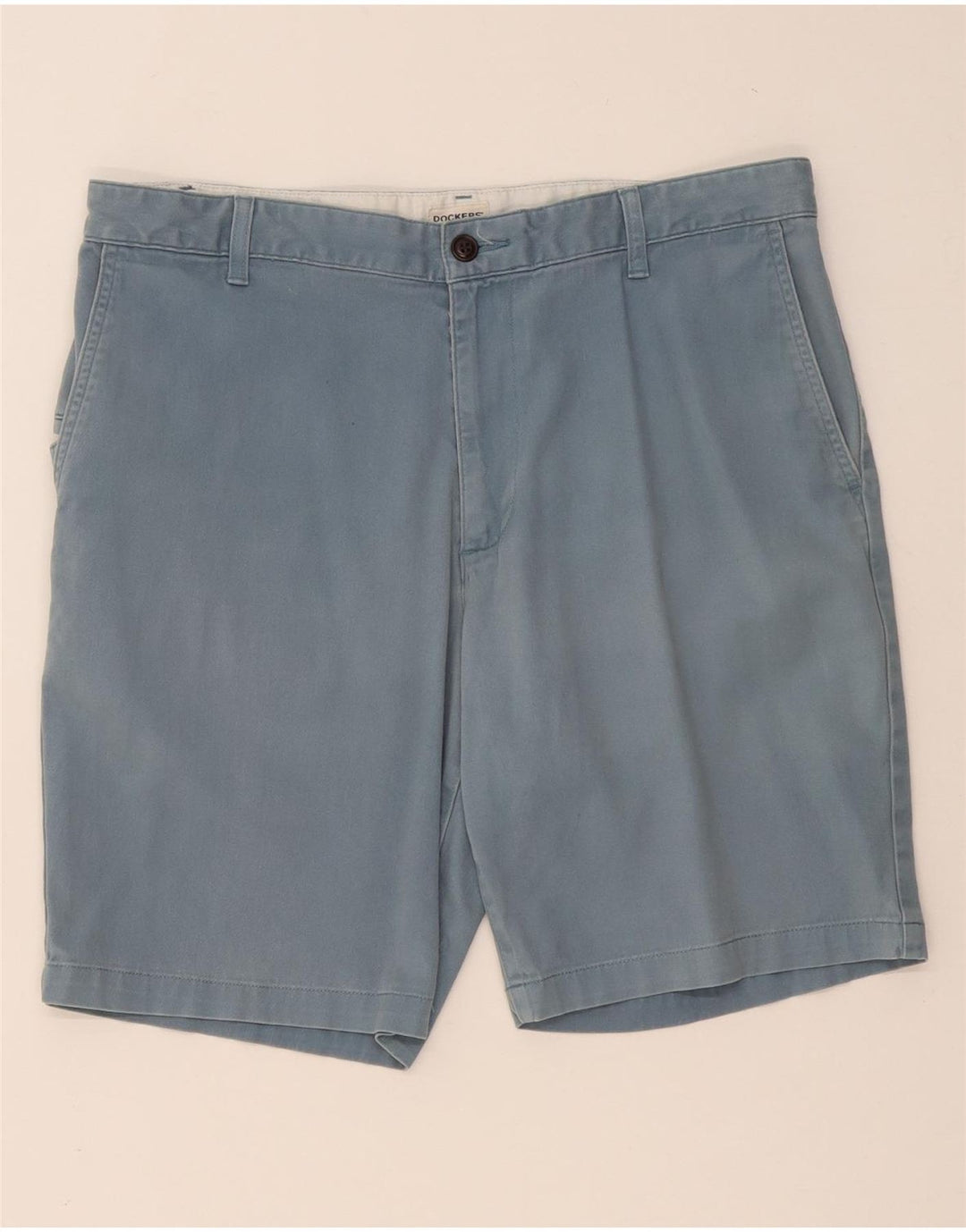 Shorts cargo masculino DOCKERS W36 grande algodão azul
