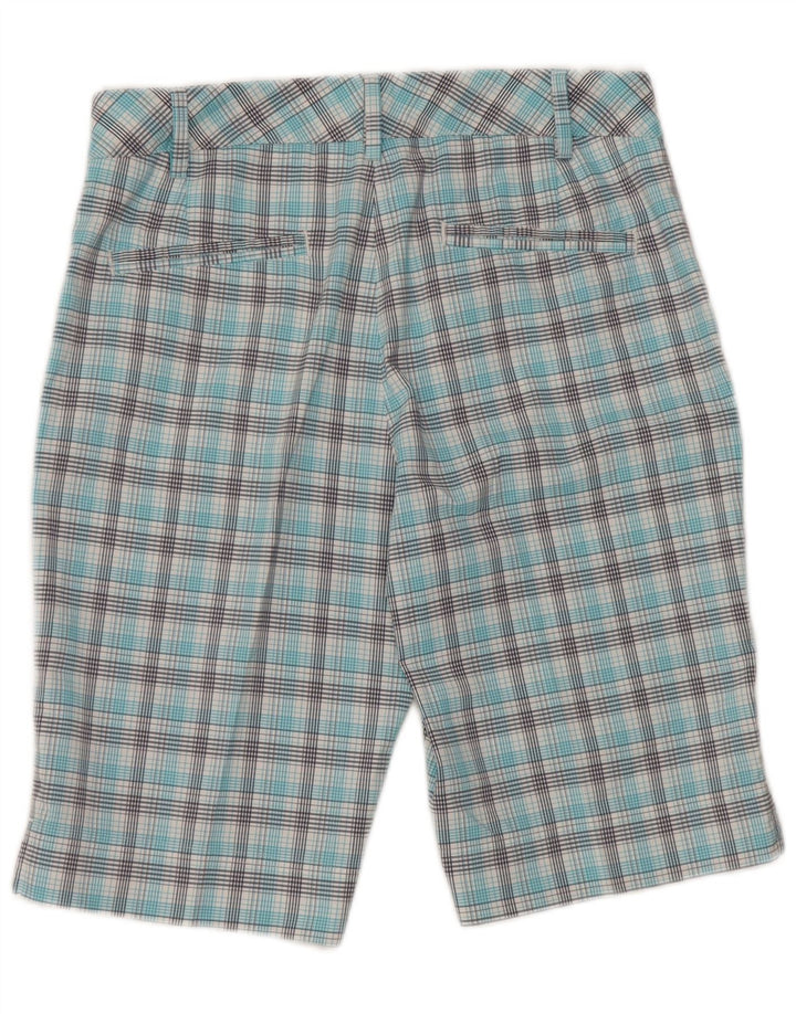 Puma Mens Chino Shorts UK 8 Pequeno W28 Azul Check