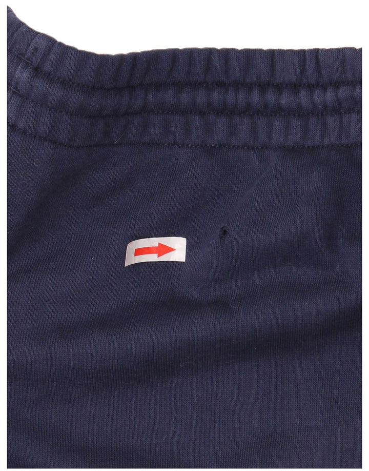 Calça de treino masculina Adidas Joggers médio azul marinho poliéster