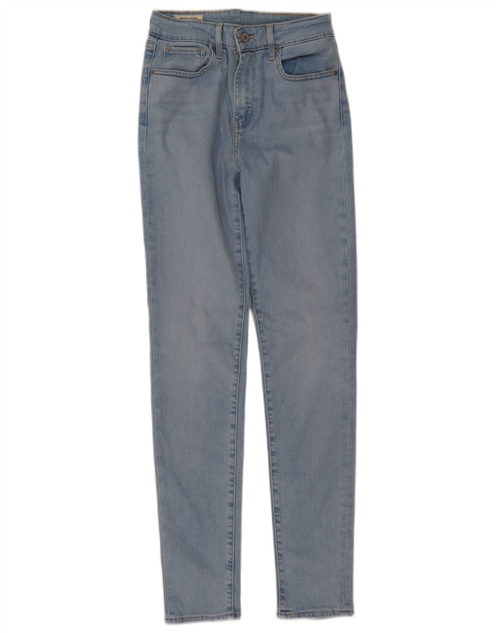 Jeans skinny feminino Levi's W26 L30 azul Lyocell