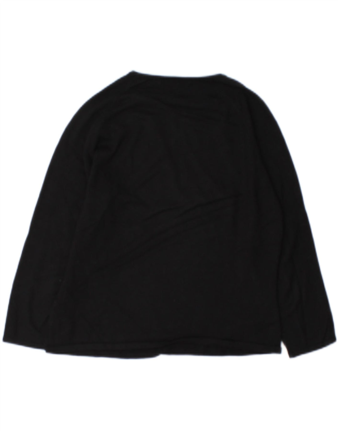 Suéter feminino Marks & Spencer com gola canoa e gola redonda Reino Unido 14 médio preto