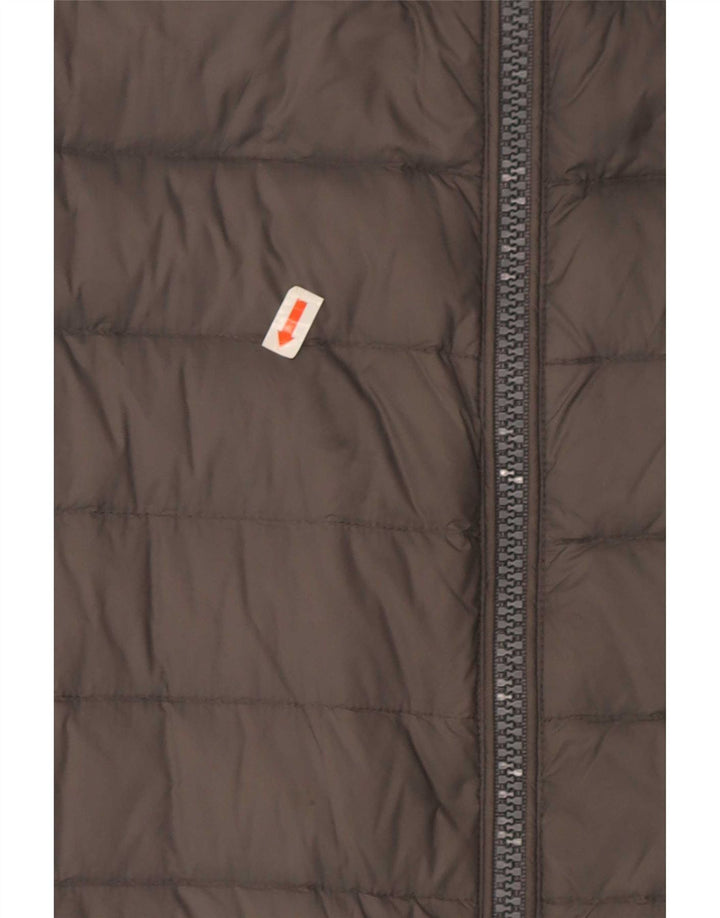 Jaqueta acolchoada masculina Tommy Hilfiger Reino Unido 40 grande cinza nylon
