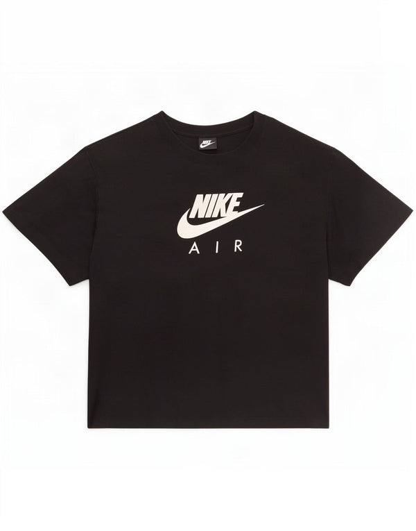 Camiseta Nike Feminina Graphic Top UK 14 Médio Algodão Preto