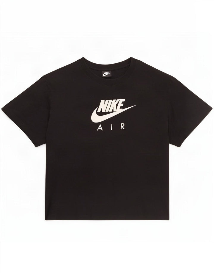 Camiseta Nike Feminina Graphic Top UK 14 Médio Algodão Preto
