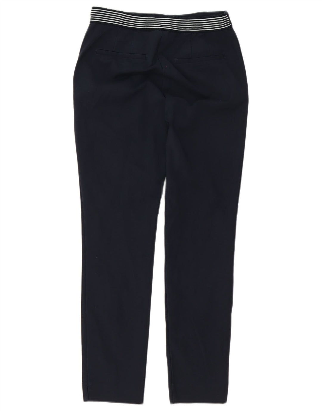 Calça Chino Slim Feminina Zara Pequena W26 L26 Azul Marinho