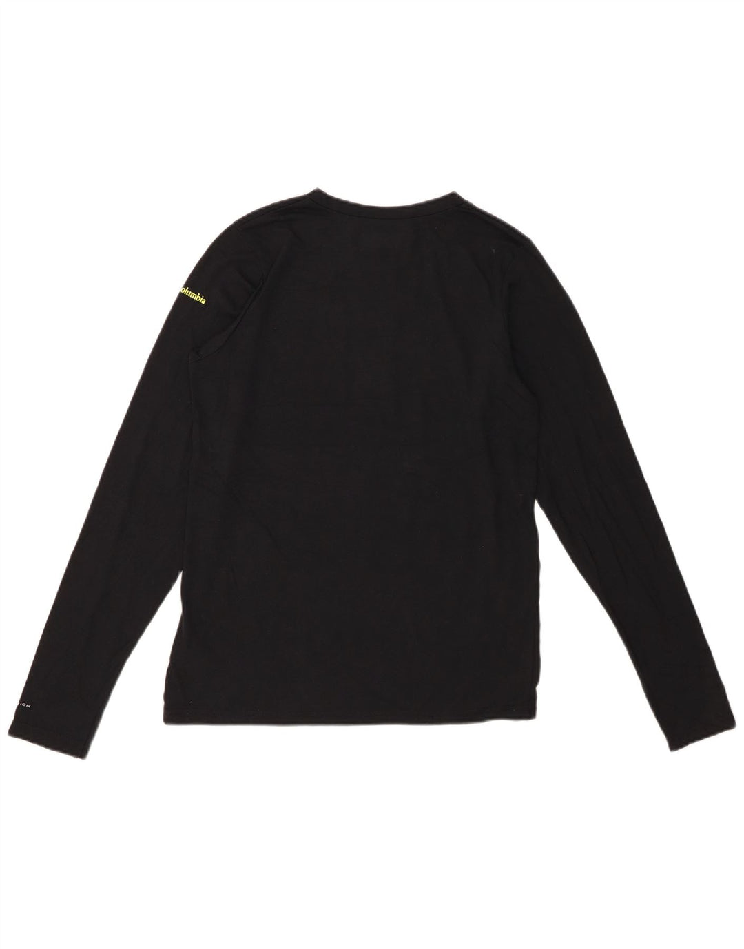 Columbia Boys Graphic Top manga comprida 15-16 anos XL preto poliéster