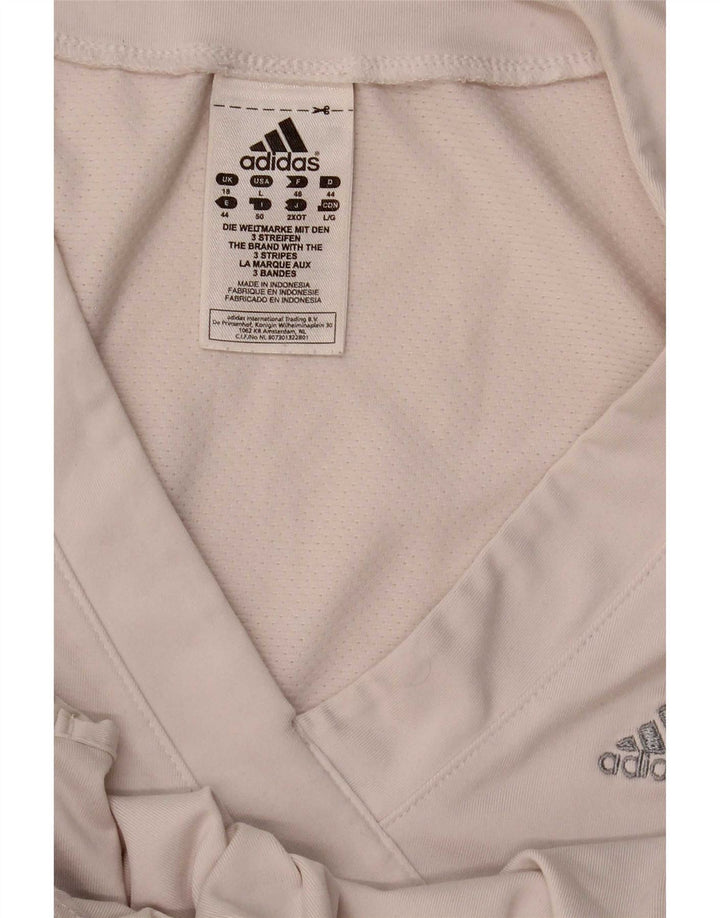 Adidas Womens Climalite Vest Top UK 18 XL Branco