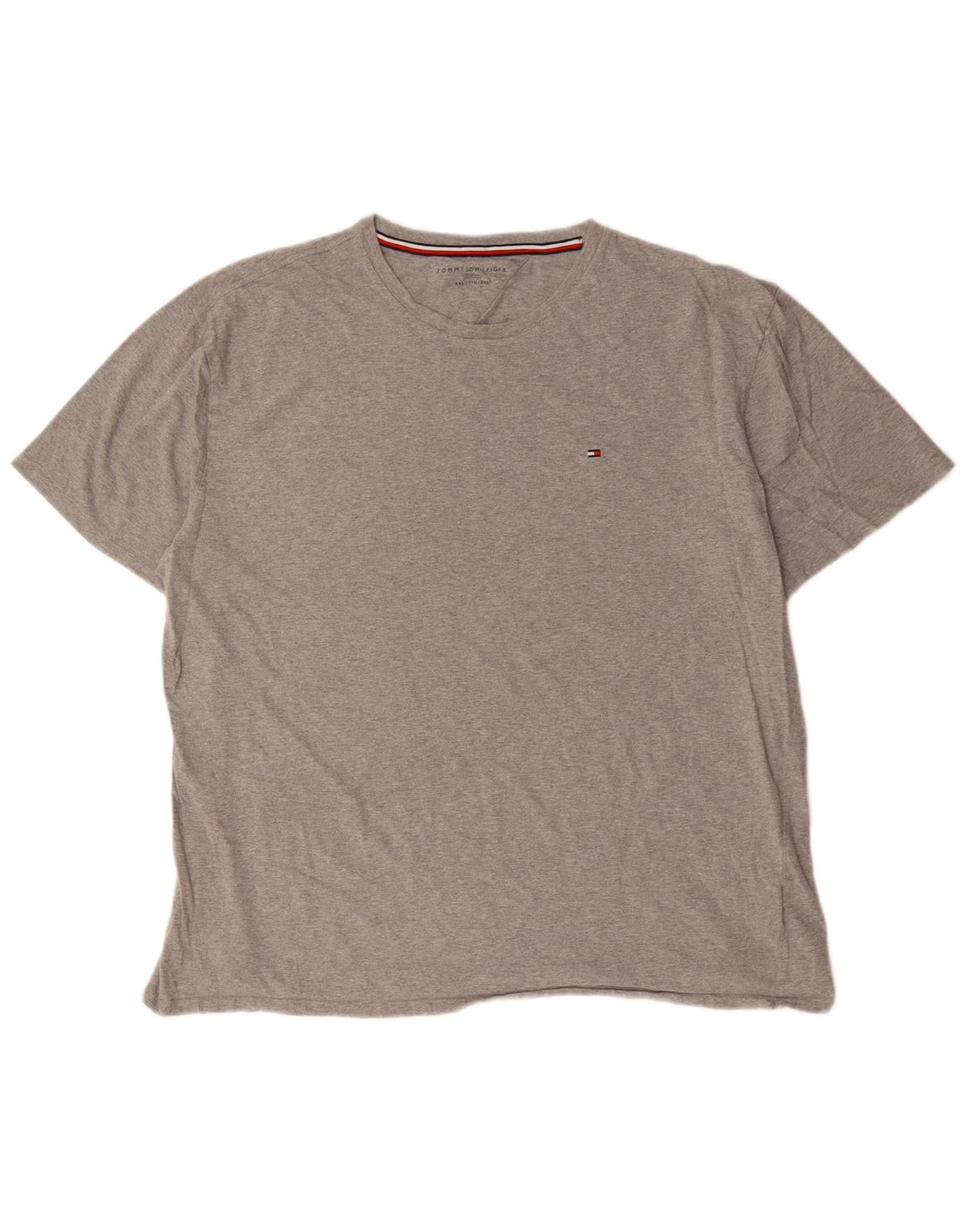 Camiseta masculina TOMMY HILFIGER 2XL algodão cinza