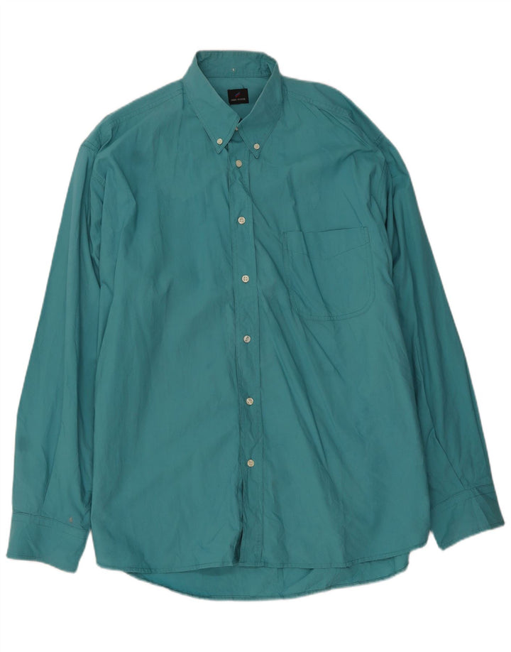 Camisa masculina DANIEL HECHTER IT 54 XL algodão verde