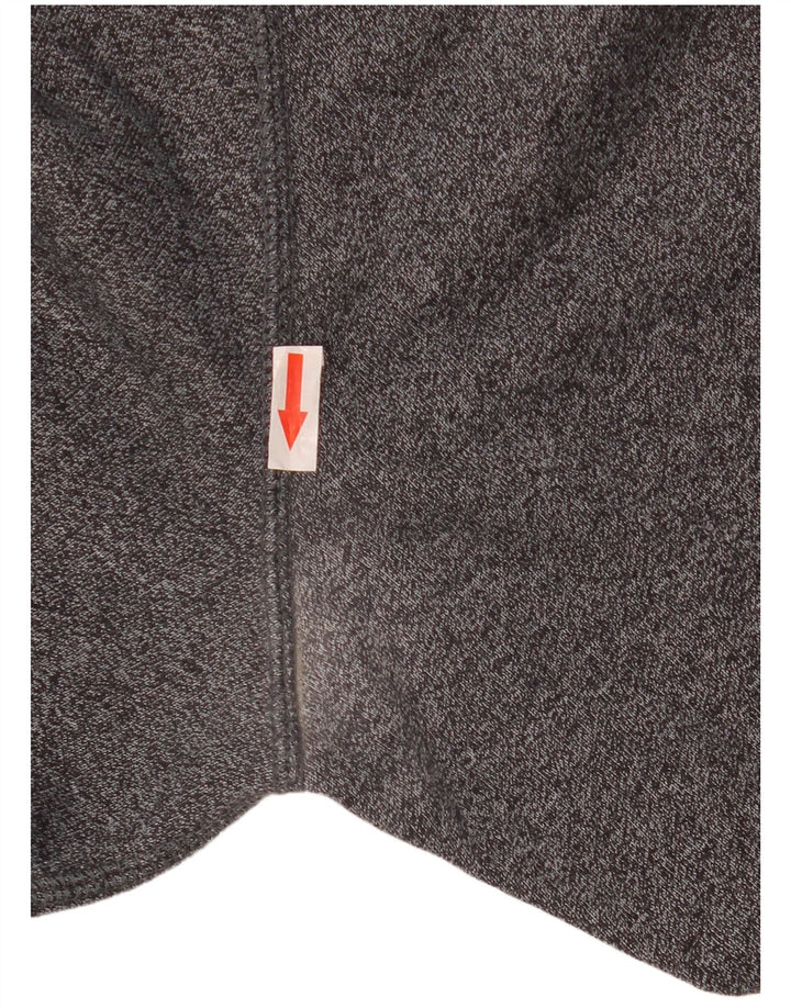 Nike Mens Moletom Jumper Médio Algodão Cinza