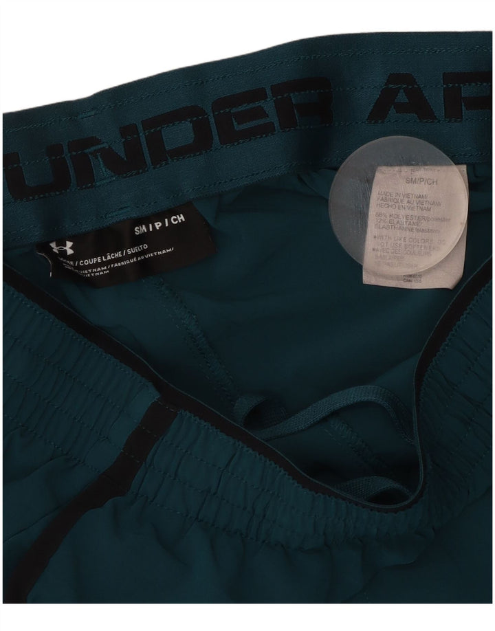 Under Armour Mens Sport Shorts Pequeno Poliéster Verde