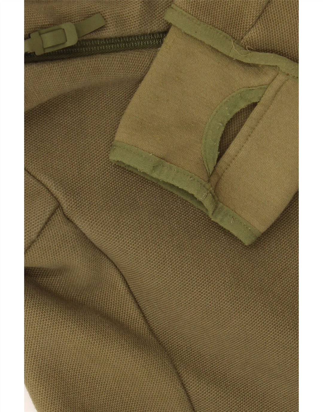 ADIDAS Mens Graphic Zip Hoodie Suéter Grande Caqui