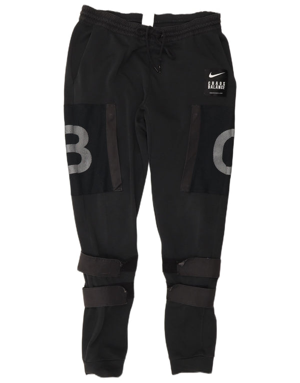 Nike Mens Graphic Calças de treino Joggers Médio Preto Poliéster