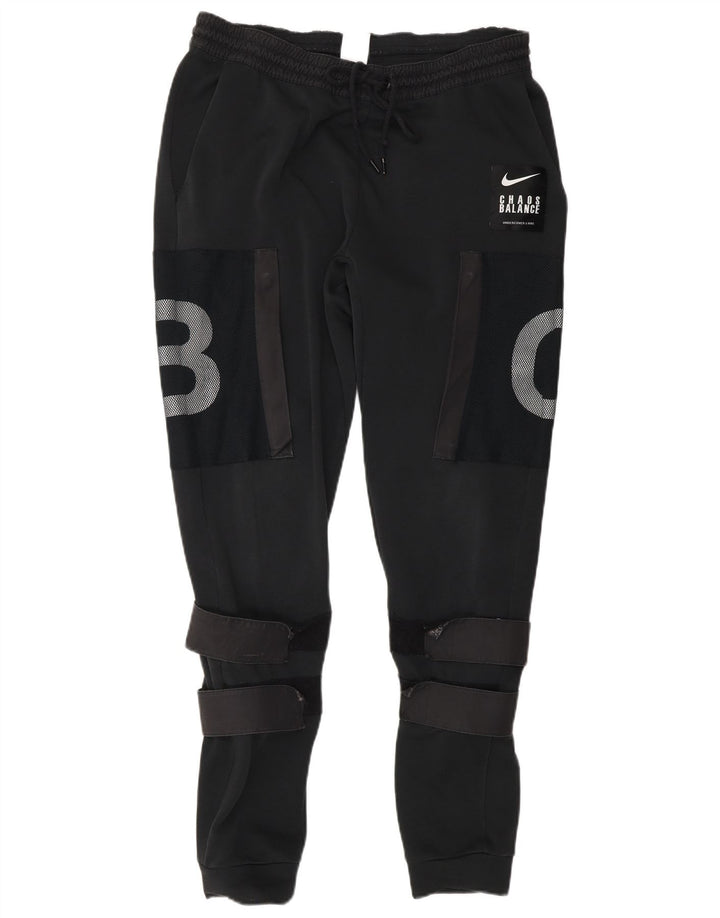 Nike Mens Graphic Calças de treino Joggers Médio Preto Poliéster
