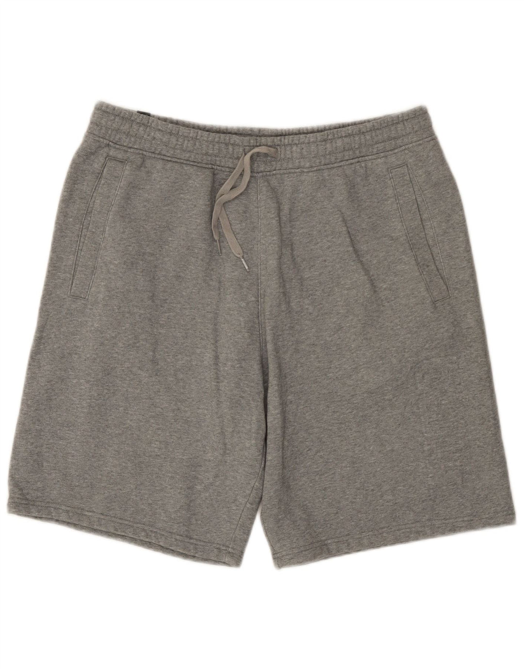 Shorts esportivos masculinos Puma grande algodão cinza