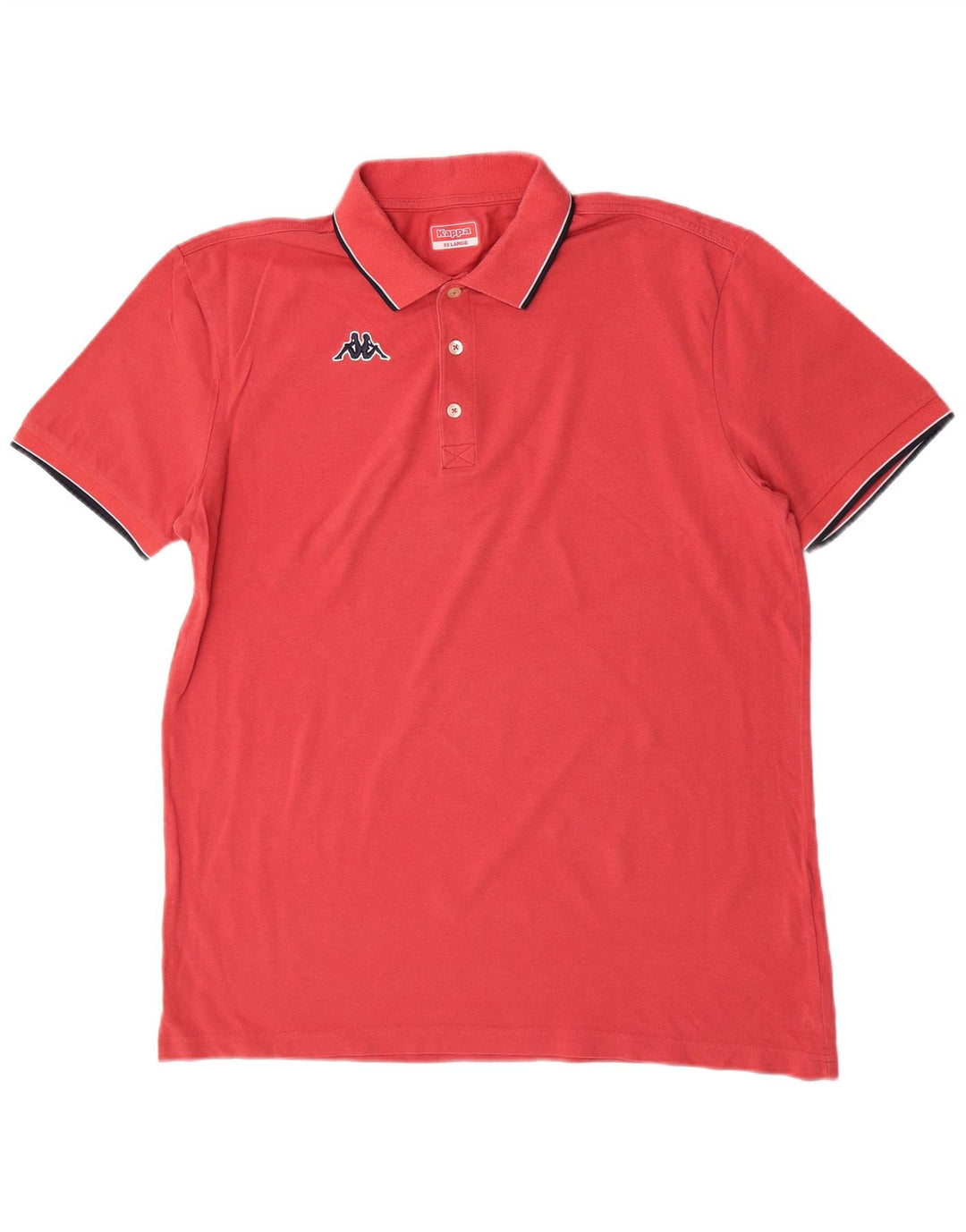 Camisa polo masculina Kappa 2XL algodão rosa
