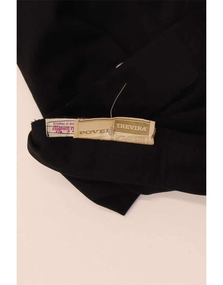 Saia feminina Trevira W32 grande poliéster preto