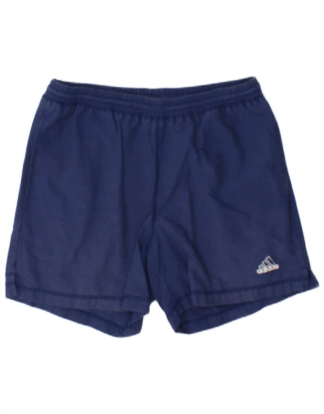 Adidas Mens Sport Shorts Médio Azul Marinho Algodão