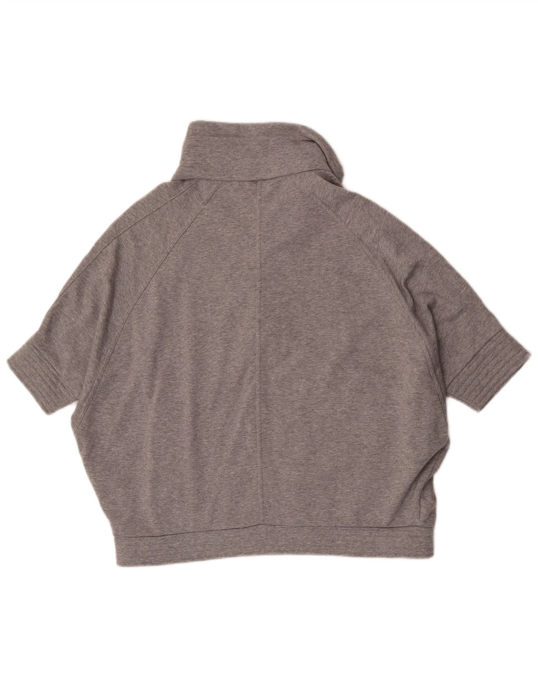 Puma feminino manga curta oversized agasalho top jaqueta Reino Unido 14 grande cinza