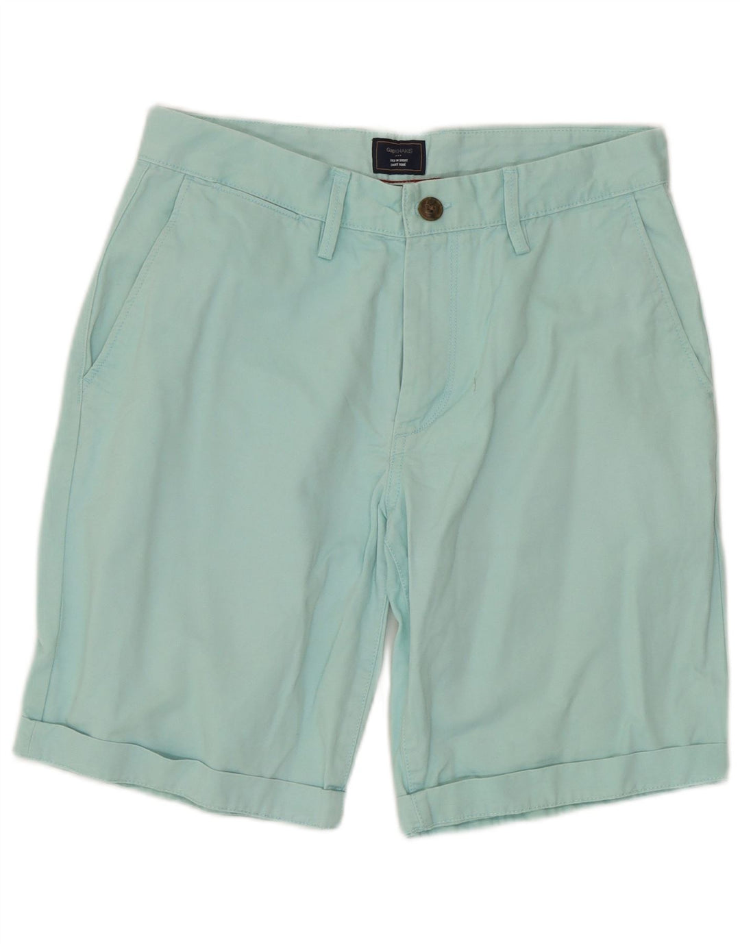 Shorts Chino Masculino Gap Médio W30 Azul Algodão