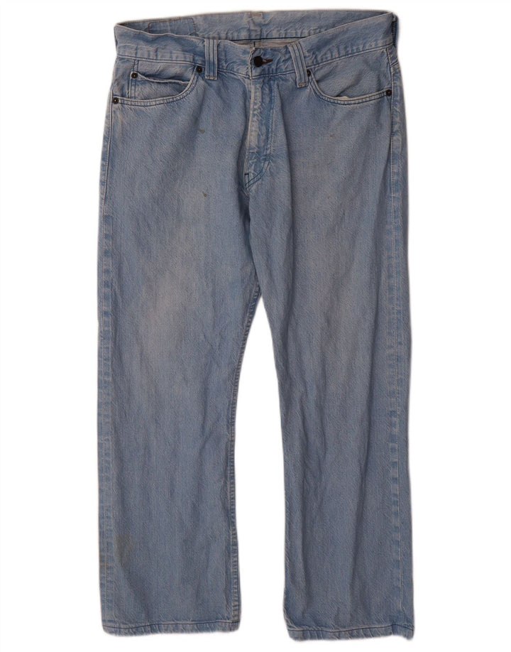 Levi's Masculino 506 Straight Jeans W34 L29 Azul Algodão