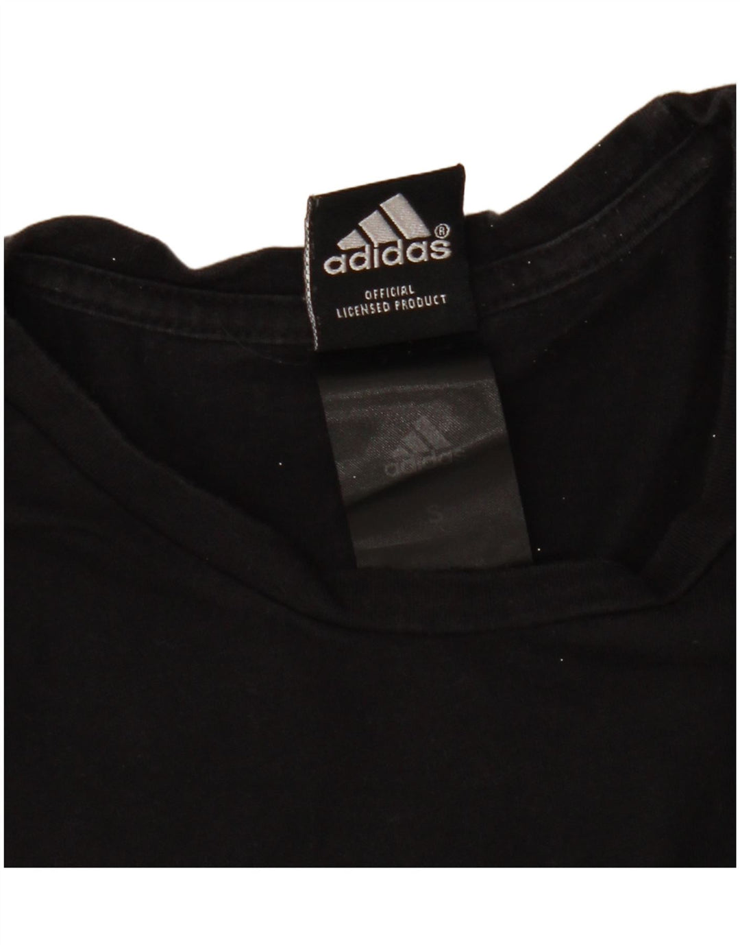 Adidas Mens All Blacks Graphic Camiseta Top Pequeno Preto