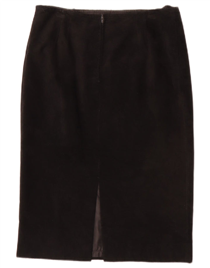 Saia lápis feminina vintage W28 média preta