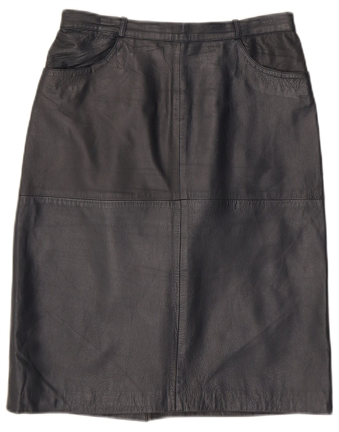 Saia reta feminina VINTAGE IT 44 médio W28 cinza