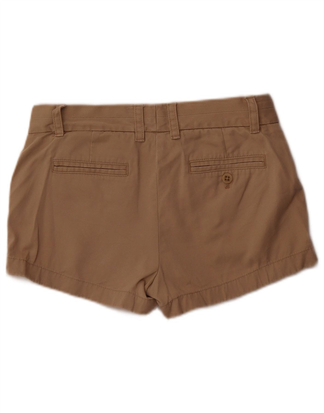 J. CREW Shorts Chino Feminino US 2 XS W30 Algodão Marrom