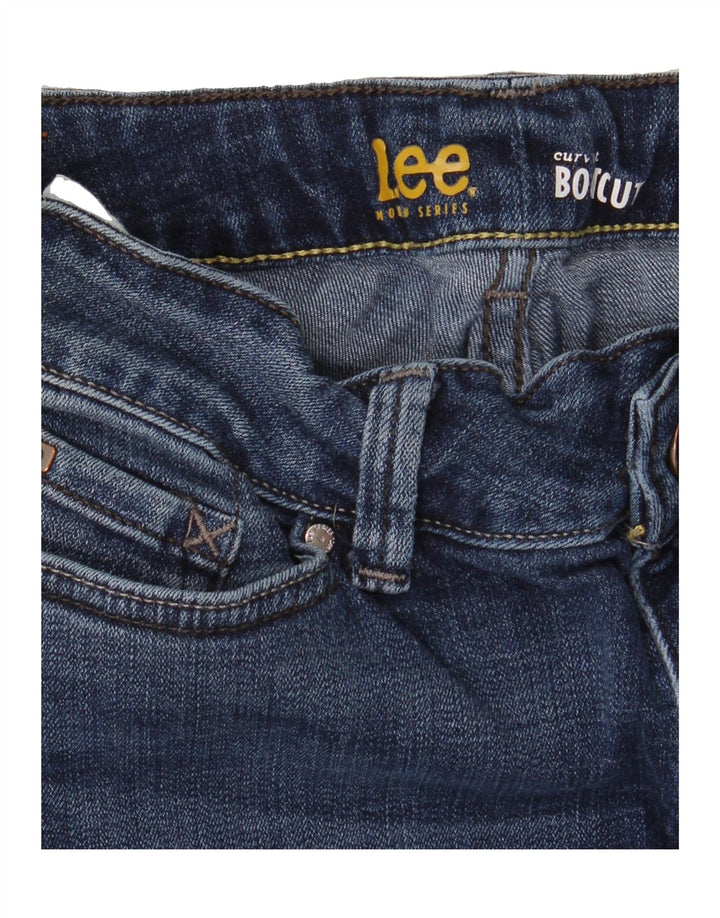 LEE Womens Bootcut Jeans W30 L33 Navy Blue Cotton Vintage Lee and Second-Hand Lee from Messina Hembry 
