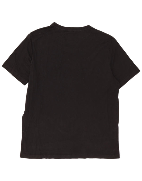 Camiseta masculina ZARA Top XL algodão preto