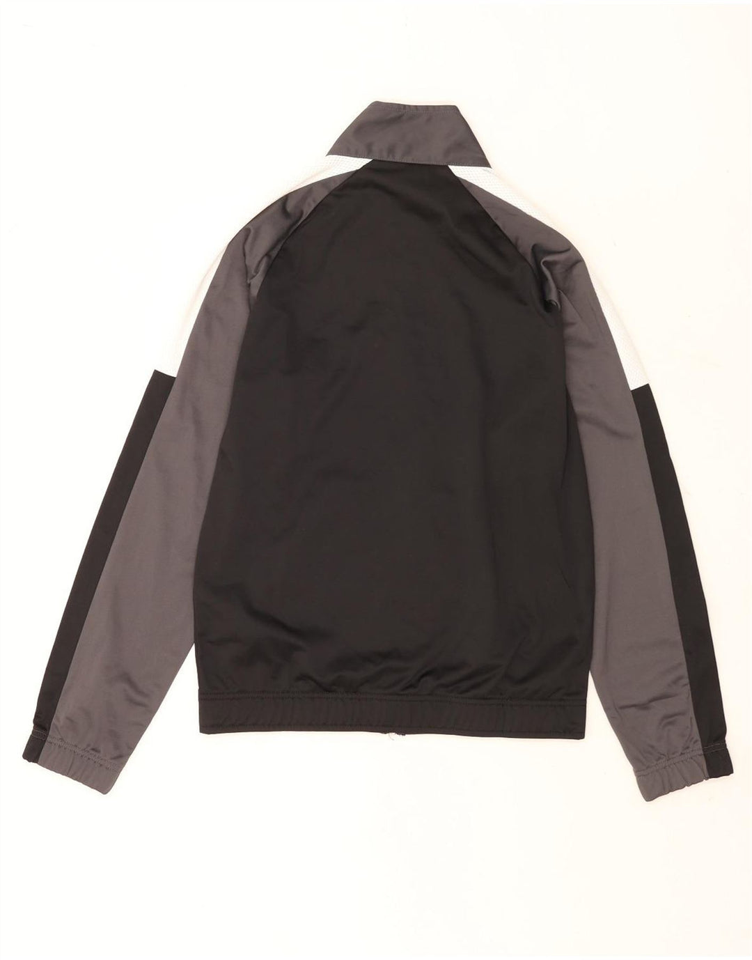 Jaqueta masculina de agasalho gráfico Champion médio preto colorblock