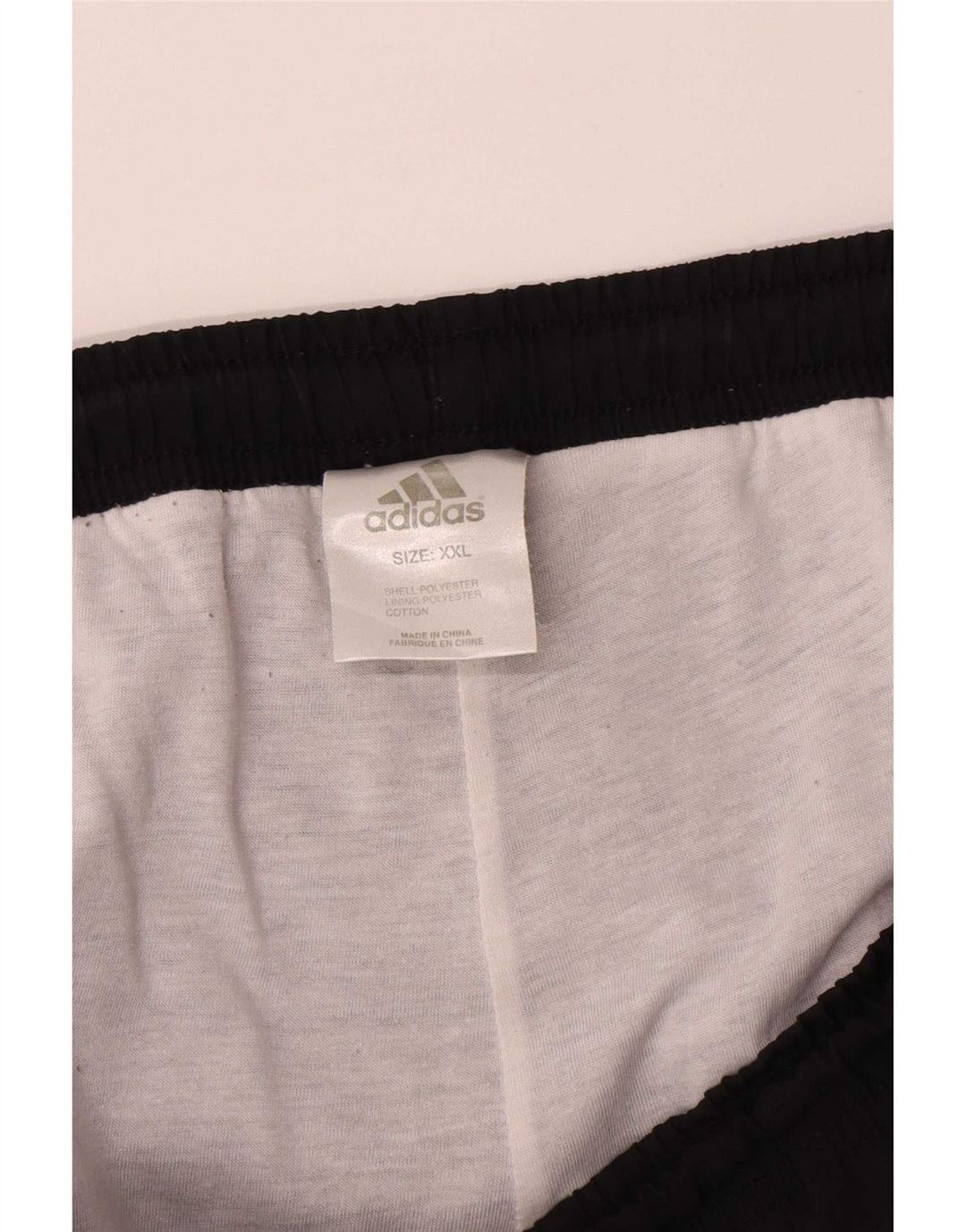Calça de treino masculina Adidas 2XL poliéster preto