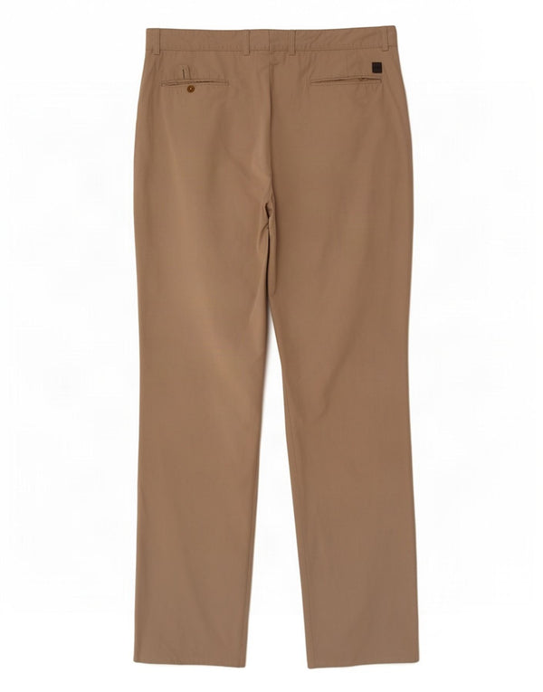 Calça masculina Hugo Boss Straight Suit W36 L33 Bege