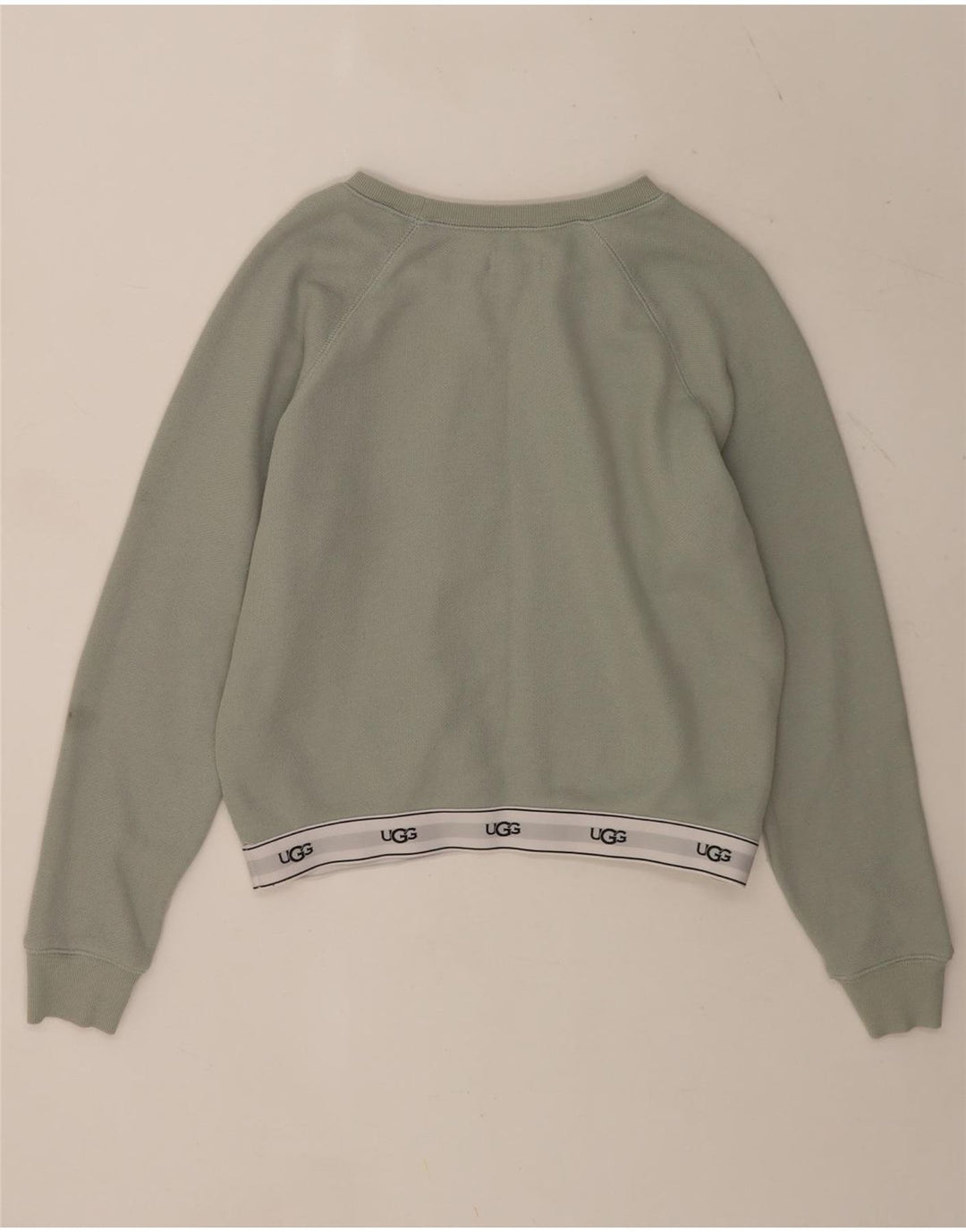 Fato de treino feminino UGG gráfico oversized completo Reino Unido 14 bloco colorido verde médio