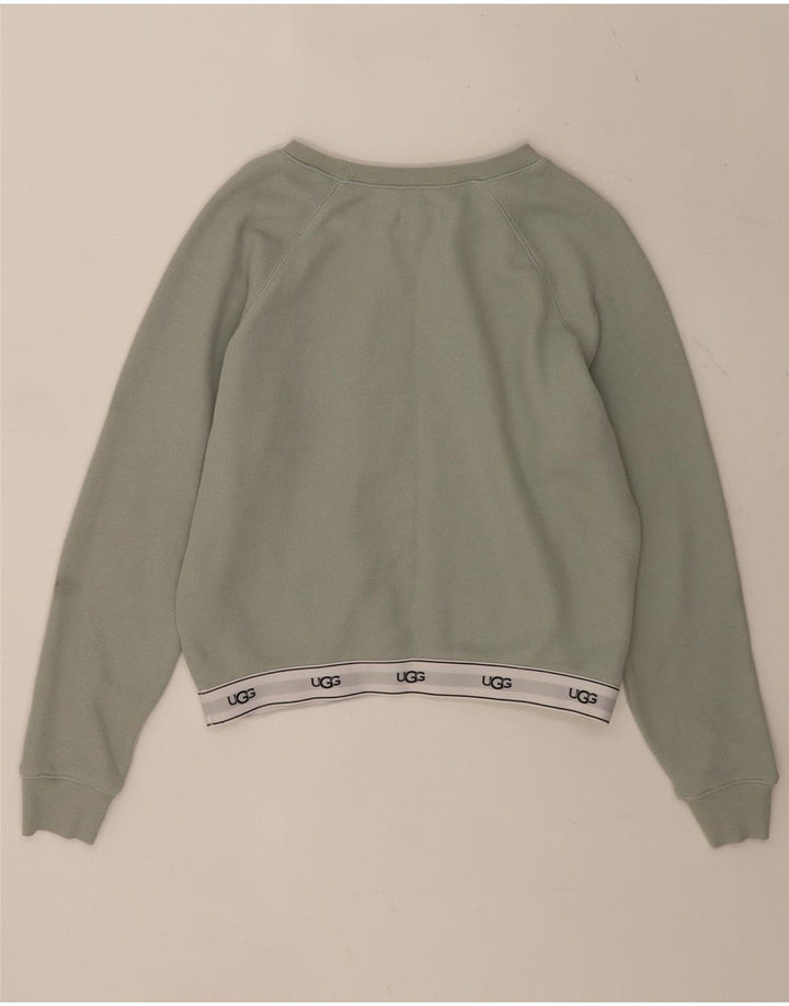 Fato de treino feminino UGG gráfico oversized completo Reino Unido 14 bloco colorido verde médio