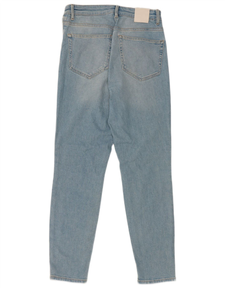 Jeans Slim Feminino Massimo Dutti EU 42 Grande W32 L28 Azul