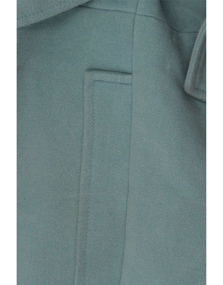 Sobretudo feminino Marks & Spencer folgado Reino Unido 18 XL azul poliéster