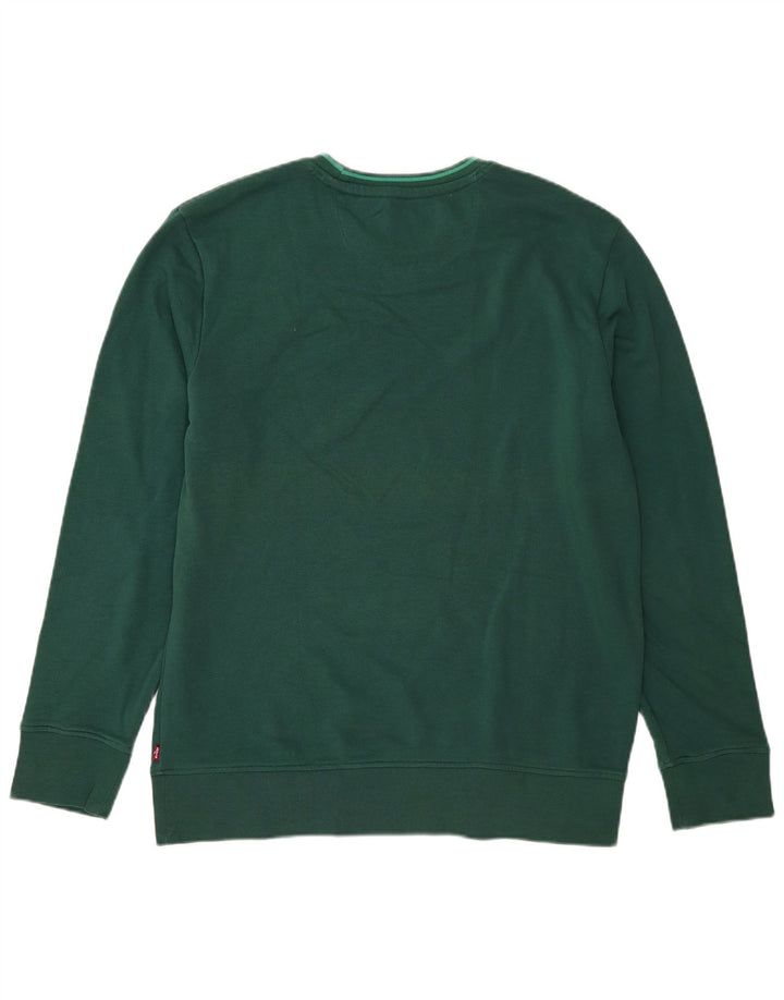 Moletom masculino Levi's Jumper XL verde algodão