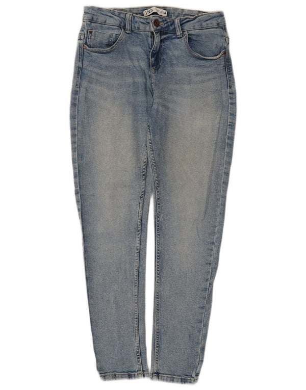 Zara Jeans Skinny Feminino EU 40 Médio W30 L27 Azul