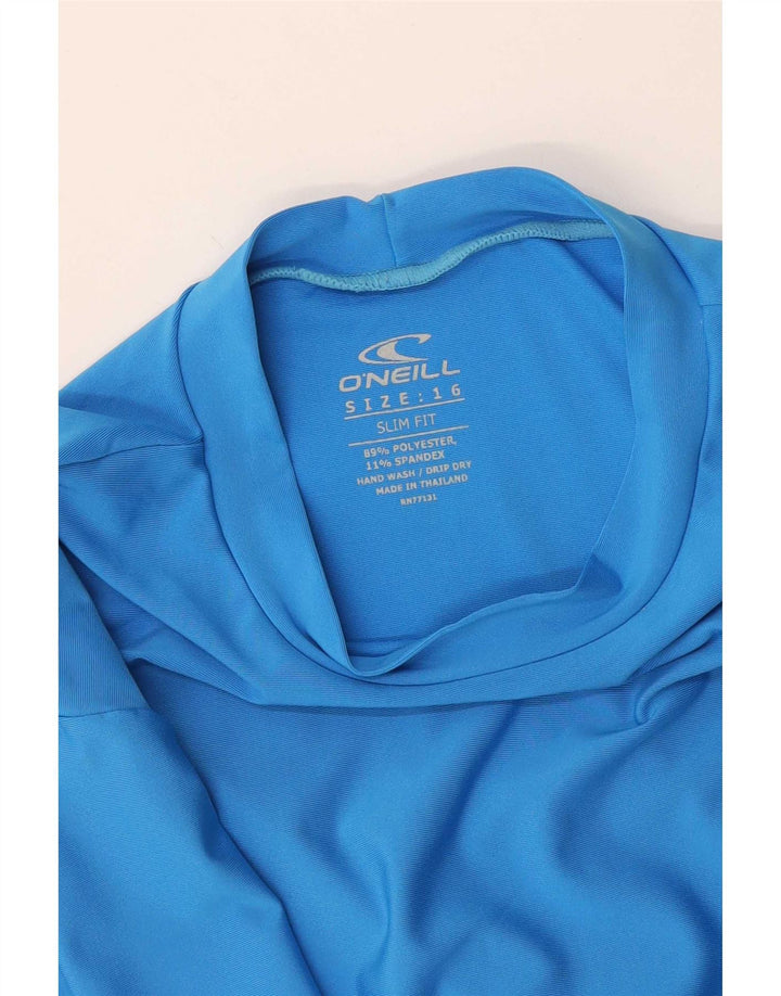 Camiseta masculina O'Neill UK 16 grande poliéster azul