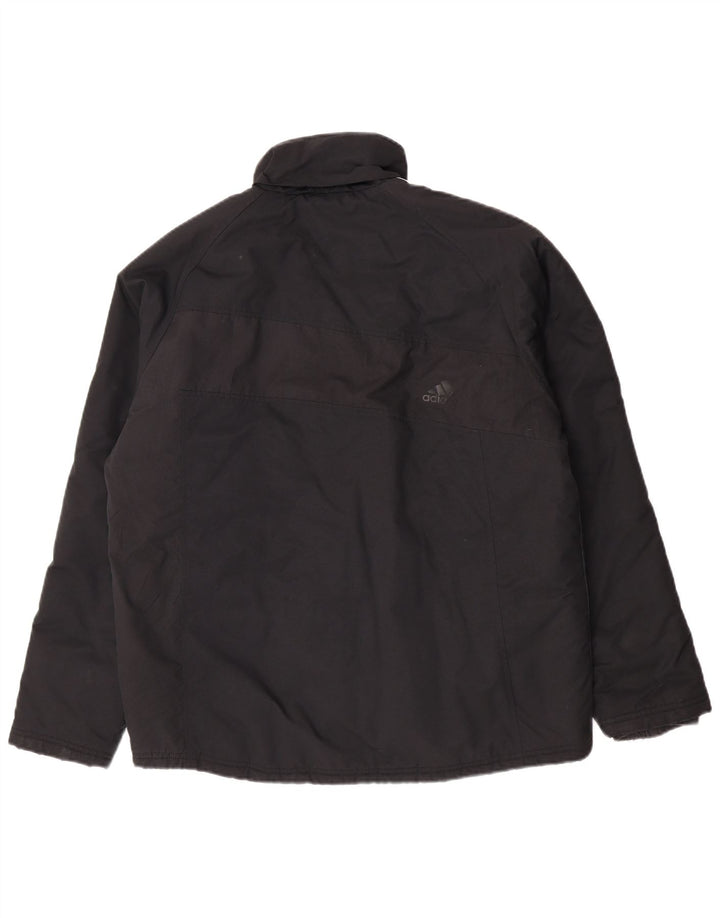 Jaqueta corta-vento masculina Adidas UK 38 médio preto poliamida