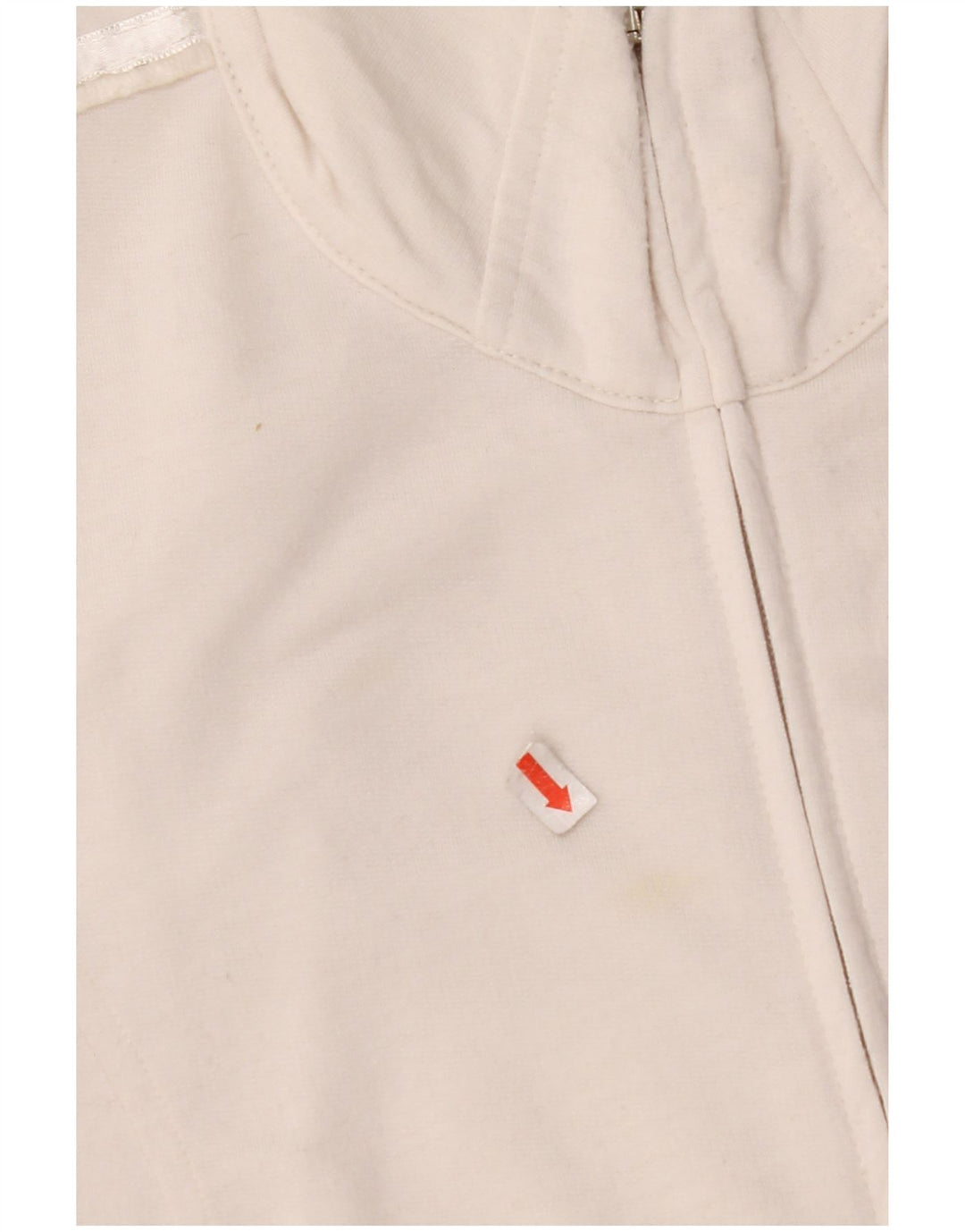 CHAMPION Jaqueta feminina de treino Easy Fit UK 16 grande poliéster branco