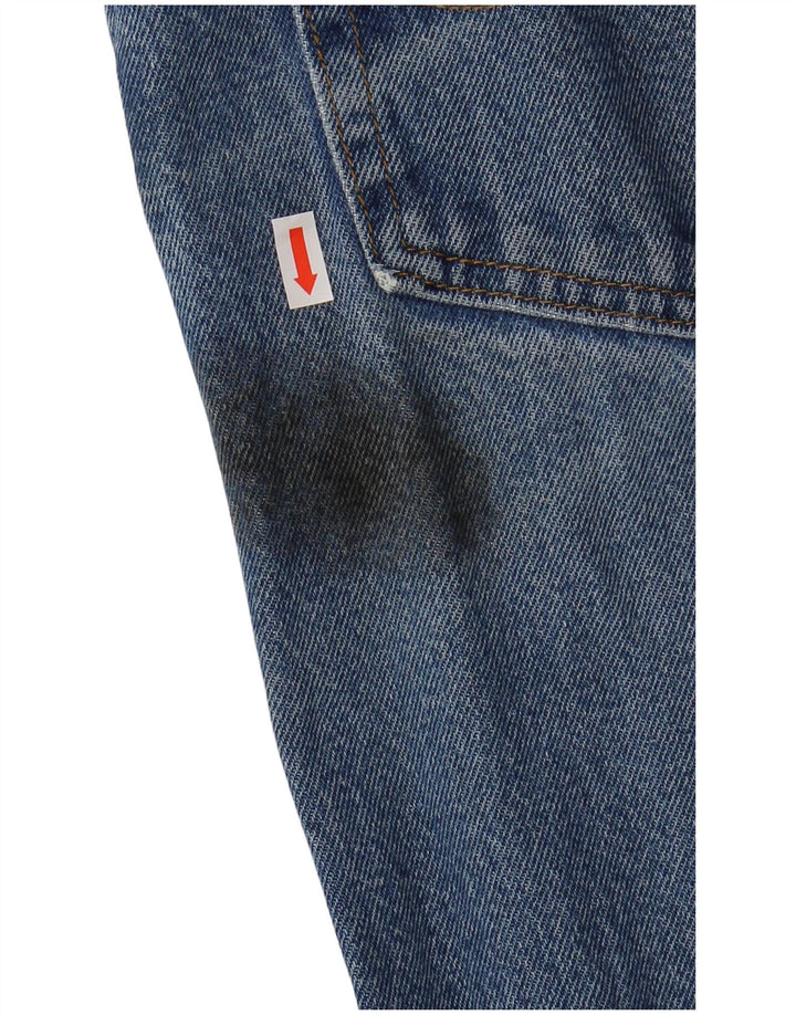 Calça jeans reta masculina Lee Regular Fit W36 L32 algodão azul