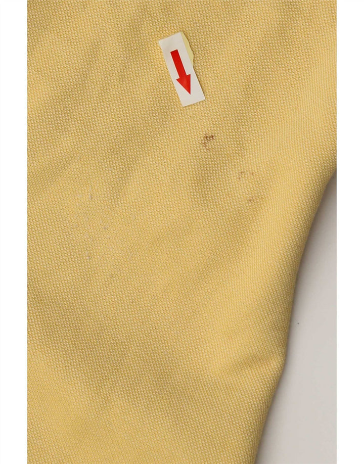 Crew Clothing moletom feminino Jumper UK 12 algodão amarelo médio