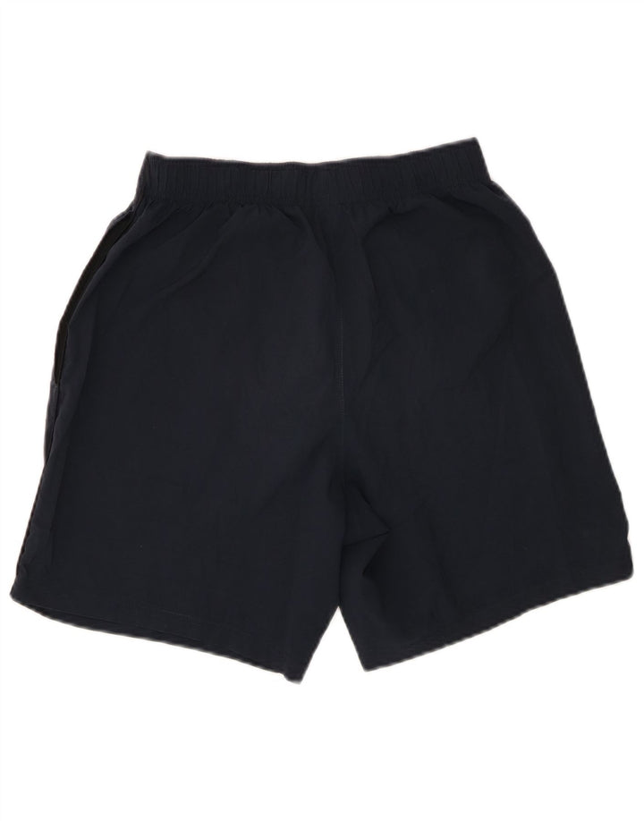 Shorts esportivos masculinos New Balance pequenos azul marinho