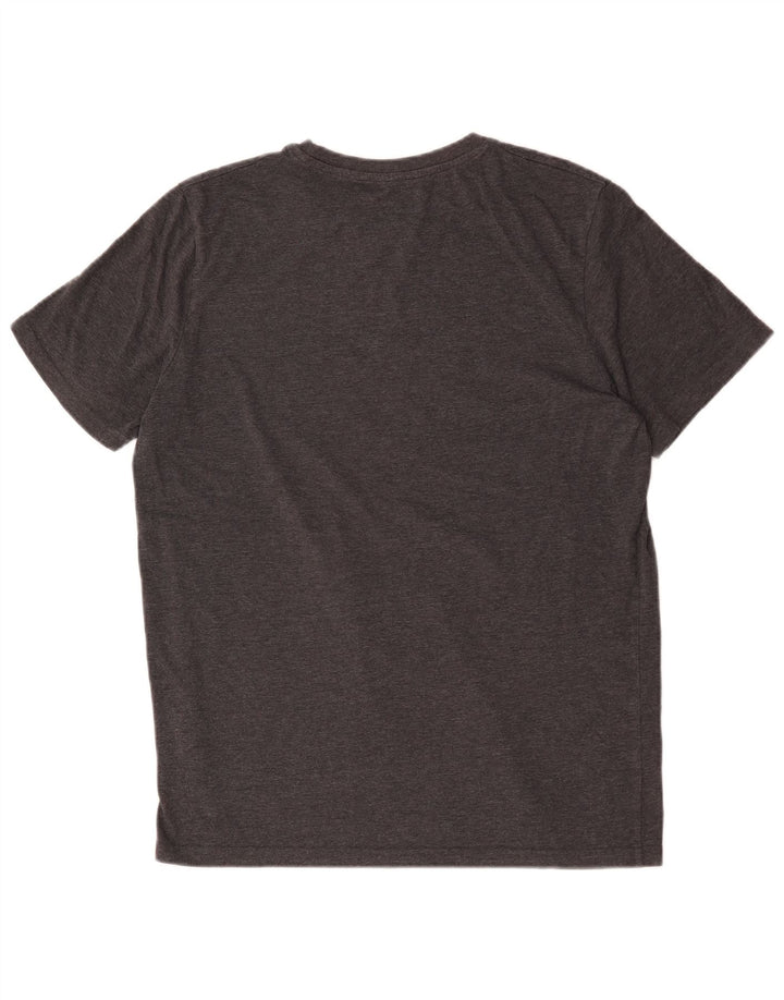 Camiseta gráfica masculina Jack & Jones Top XL algodão cinza
