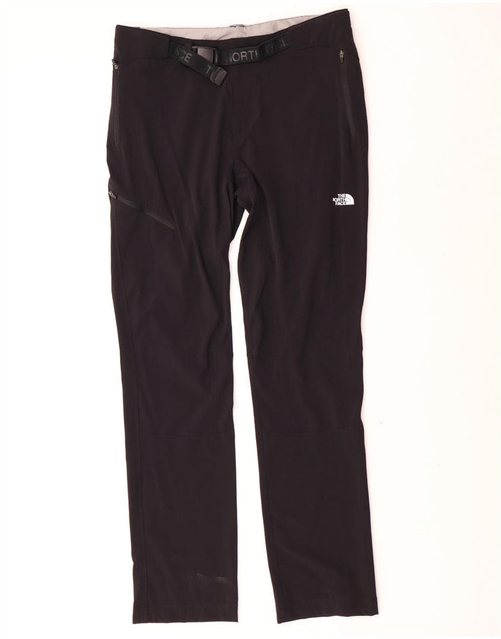 Calça impermeável feminina THE NORTH FACE UK 10 pequena W32 L32 preta