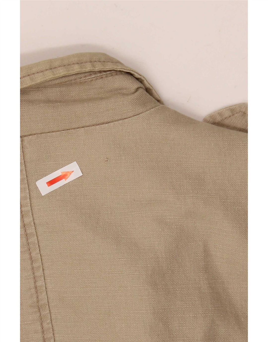 Jaqueta militar masculina Jan Paulsen EU 54 2XL linho bege